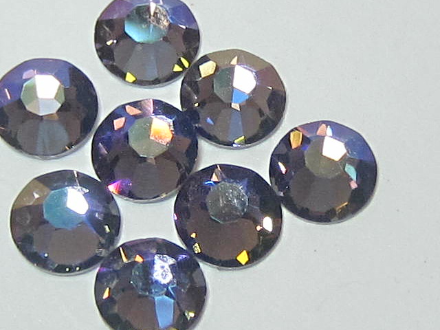 72 pcs. 20ss TANZANITE VERDE (maxim) FLATBACK PRECIOSA Rhinestones